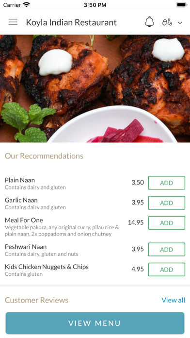 Koyla Indian Restaurant Screenshot