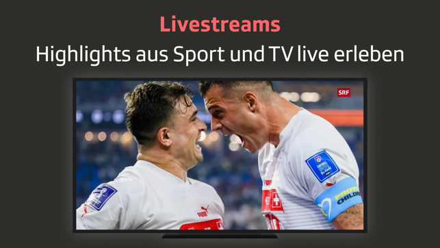 ‎Play SRF: Streaming TV & Radio Screenshot