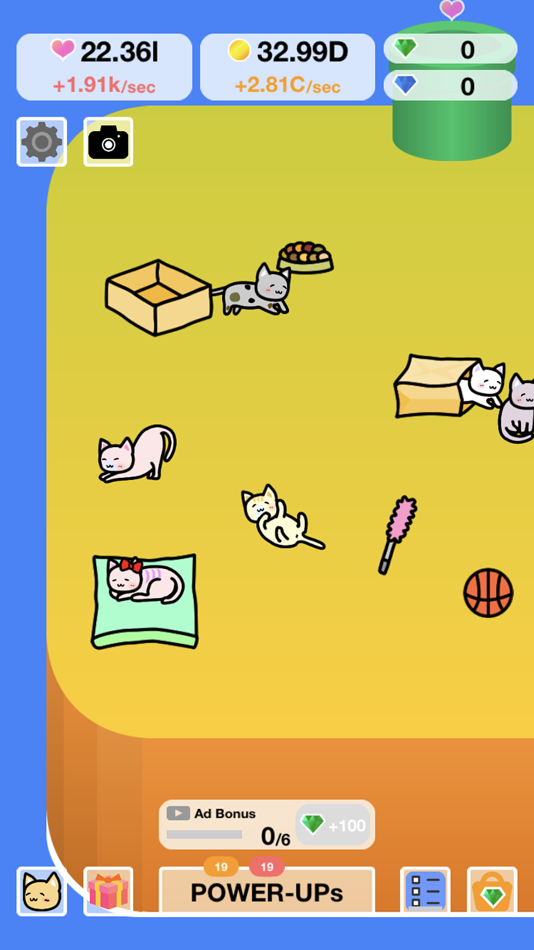#1. Cat Island - Relaxing Game (iOS) Podle: KAZUYA KAMIOKA