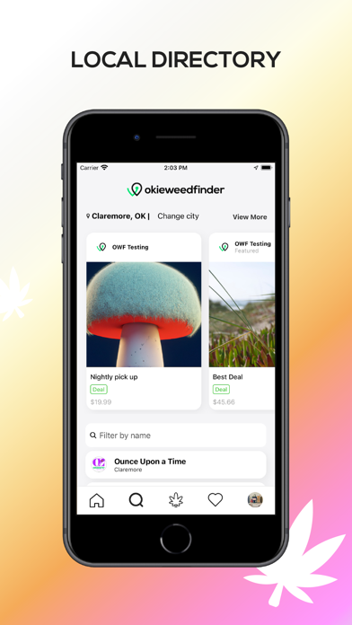 OkieWeedFinder Screenshot