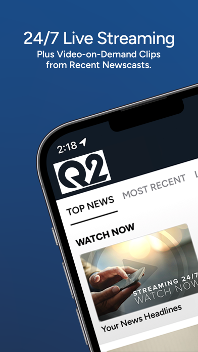 Q2 News Screenshot
