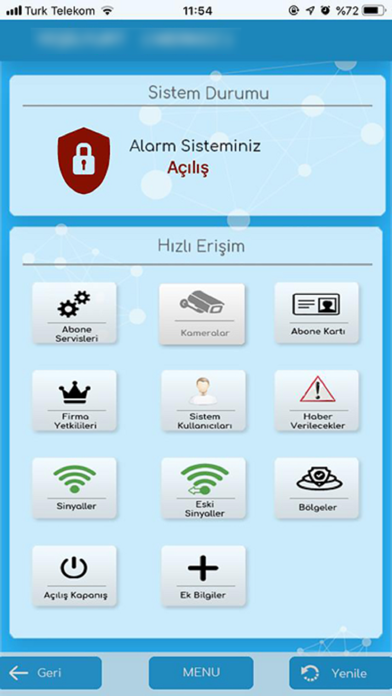 TAV Güvenlik Sinyal Takibi Screenshot