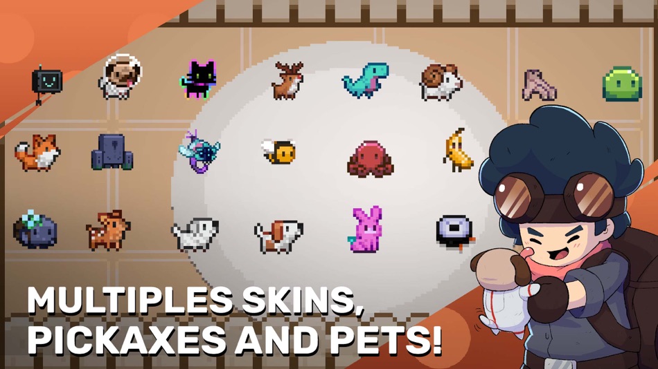 #3. MineGeon: Space Mining Dungeon (iOS) 由: KICKSTONE STUDIO SPA