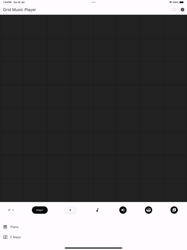 ‎Grid Music Player Screenshot
