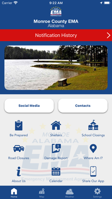 Monroe County AL EMA Screenshot