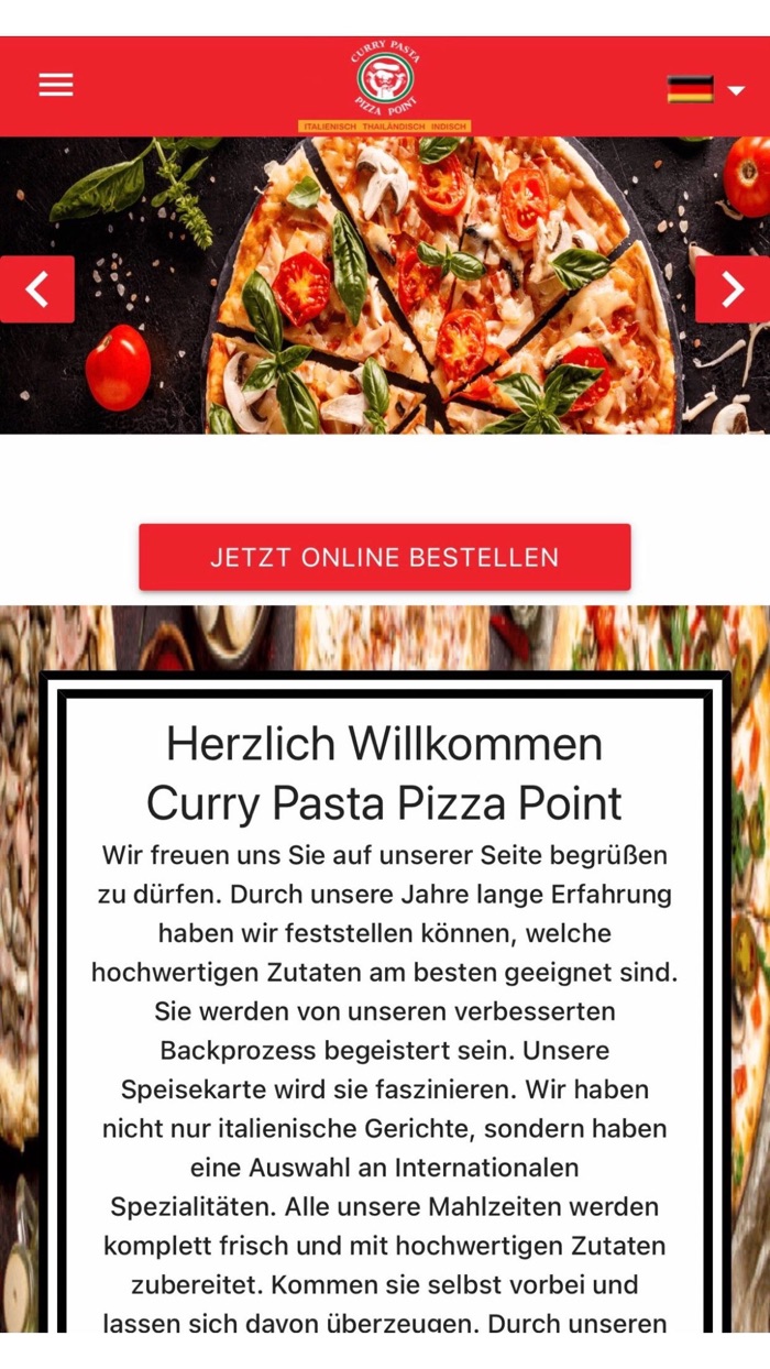 Curry Pasta Pizza Point