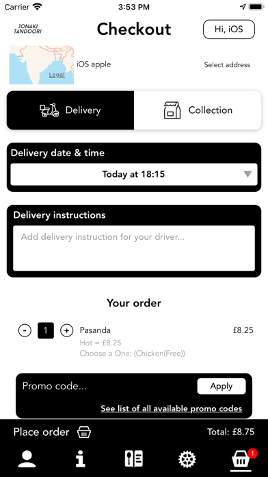 Jonaki Tandoori Screenshot