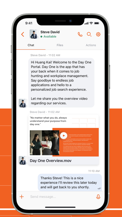 Day One Human Resources Screenshot