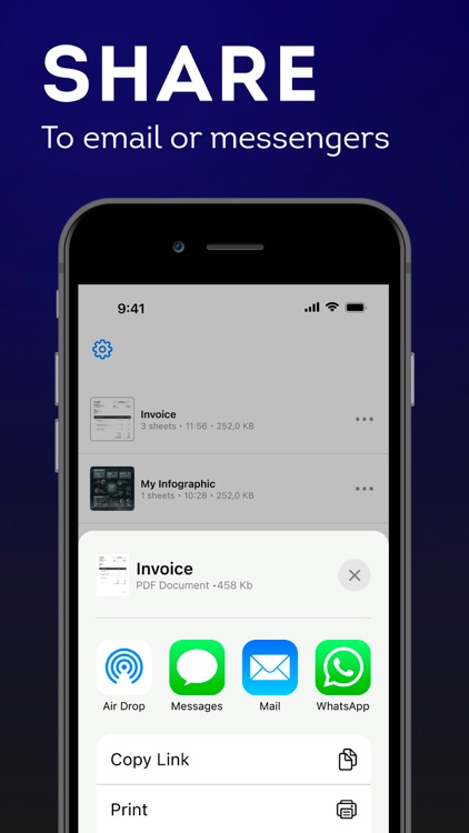 Scanner: Scan Documents PDF screenshot-3