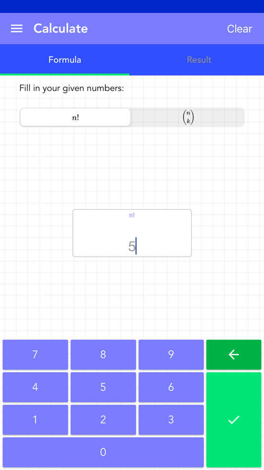 #1. Binomial Coefficient (iOS) 由: Glindemann, Sennoun, Langer GbR