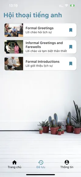Game screenshot Hội Thoại Tiếng Anh apk
