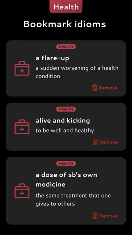 Game screenshot English Health Idioms hack