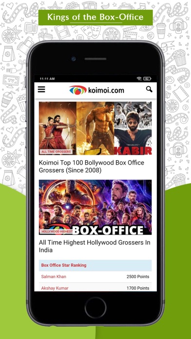 Koimoi - Latest Bollywood News Screenshot