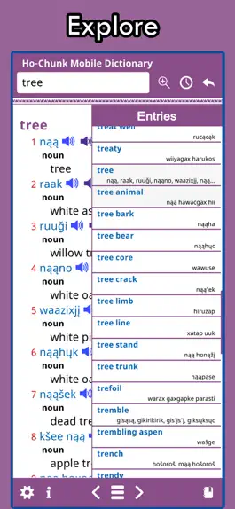 Game screenshot Ho-Chunk Dictionary apk