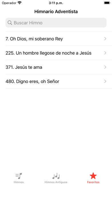 El Himnario Adventista Screenshot