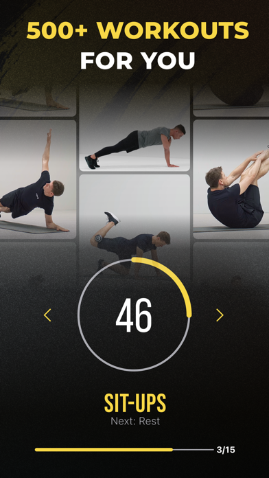 Muscle Workout 4Men by Slimkit Screenshot