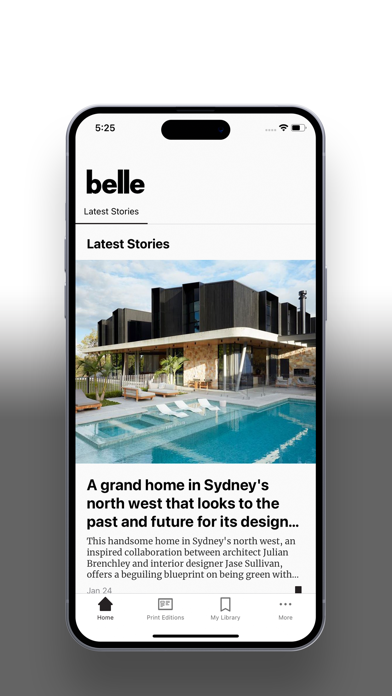 Screenshot #1 pour Belle Magazine Australia