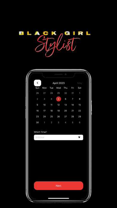 Black Girl Stylist Screenshot