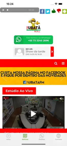 Game screenshot Rádio Ubatã FM apk