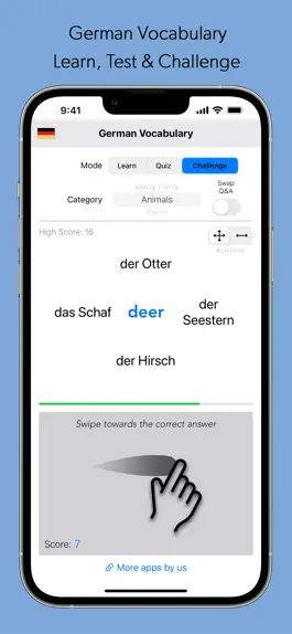 Game screenshot Learn - German Vocabulary mod apk