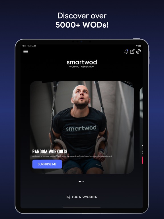Screenshot #4 pour SmartWOD Workout Generator