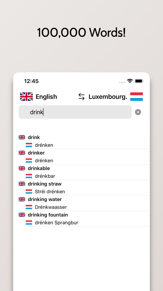 #3. Luxembourgish-Eng Dictionary (iOS) Podle: FB PUBLISHING LLC