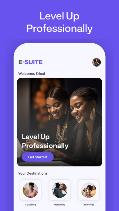 E-Suite: Career Elevation Screenshot