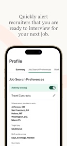 Vivian - Find Healthcare Jobs screenshot #4 for iPhone