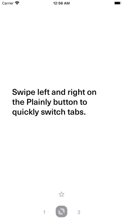 Plainly - Full Screen Browser