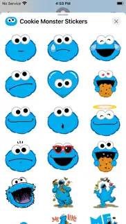 How to cancel & delete cookie monster stickers 1