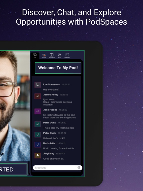 PodPass iPad screenshot 3 - Business app