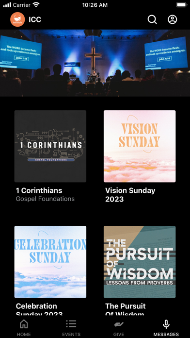 Indianola Community Church Screenshot