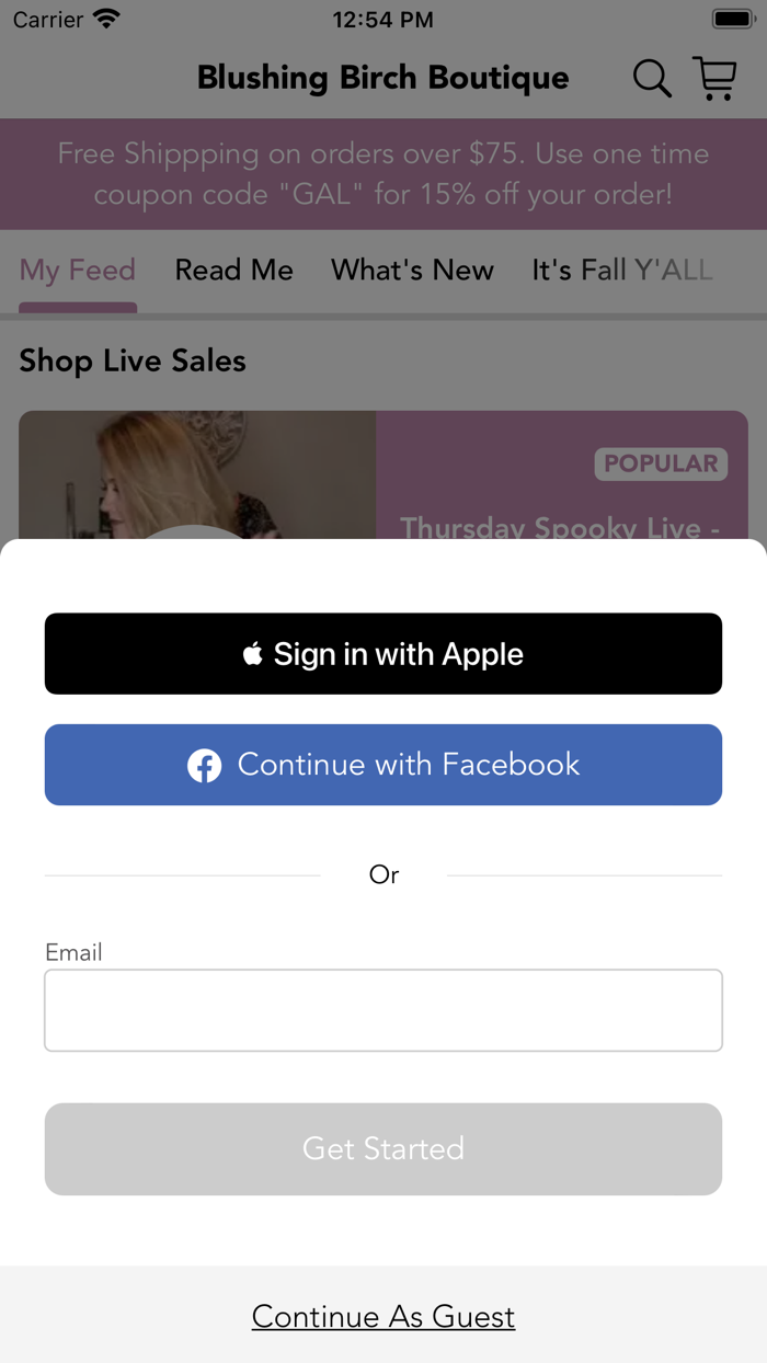 Blushing Birch Boutique