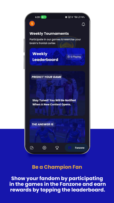 Chennaiyin FC Official App Screenshot