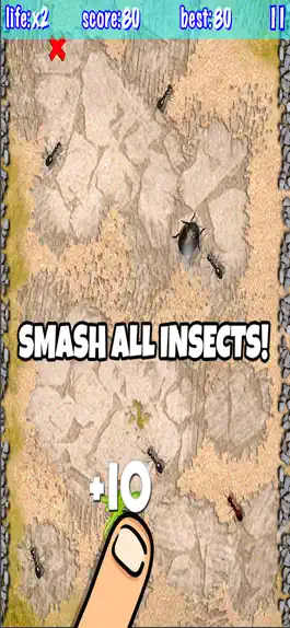 Game screenshot Smash Bugs X apk