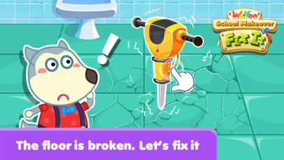 Wolfoo Design: School Makeover Screenshot