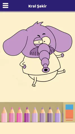 Game screenshot Kral Şakir - Boyama Kitabı apk