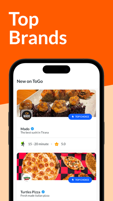ToGo: Food Delivery Screenshot