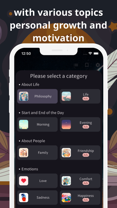 Daily Philosophy - Motivation Screenshot