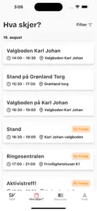 Sosialistisk Venstrepartis app screenshot #4 for iPhone