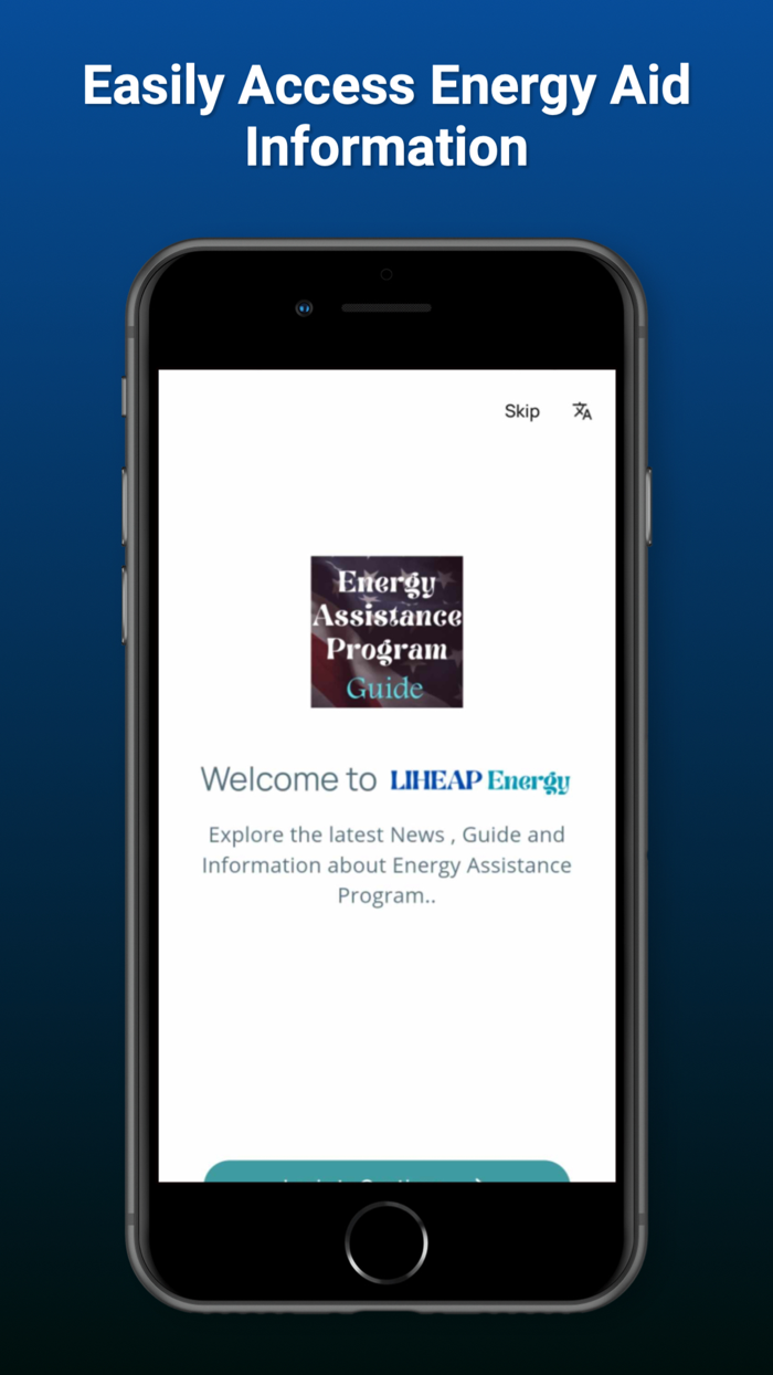 Energy Assistance Program Info