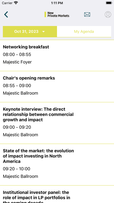 Impact Investor Summit NA Screenshot