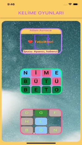 Game screenshot Kelime Oyunları İnternetsiz mod apk