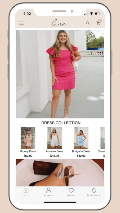 Luna Boutique Screenshot