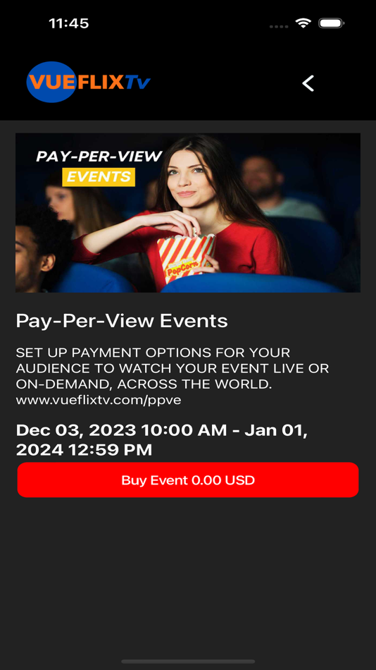 #7. VueFlix (iOS) By: TvStartup Inc.