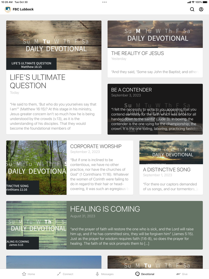 First Baptist Church Lubbock