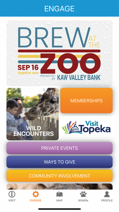 Topeka Zoo Travel Guide Screenshot