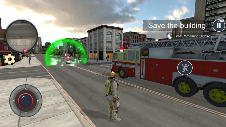 US Fire Truck Firefighter Game