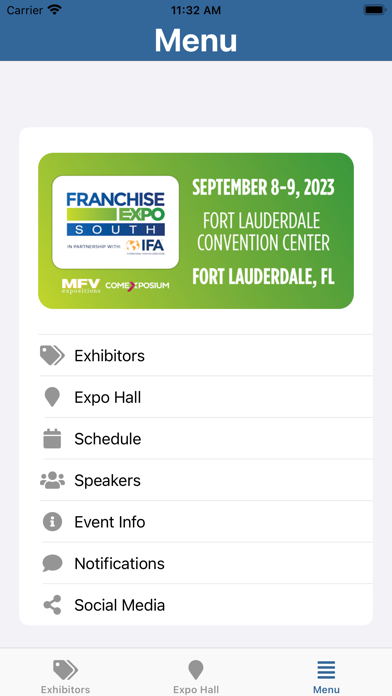 Franchise Expo South Screenshot