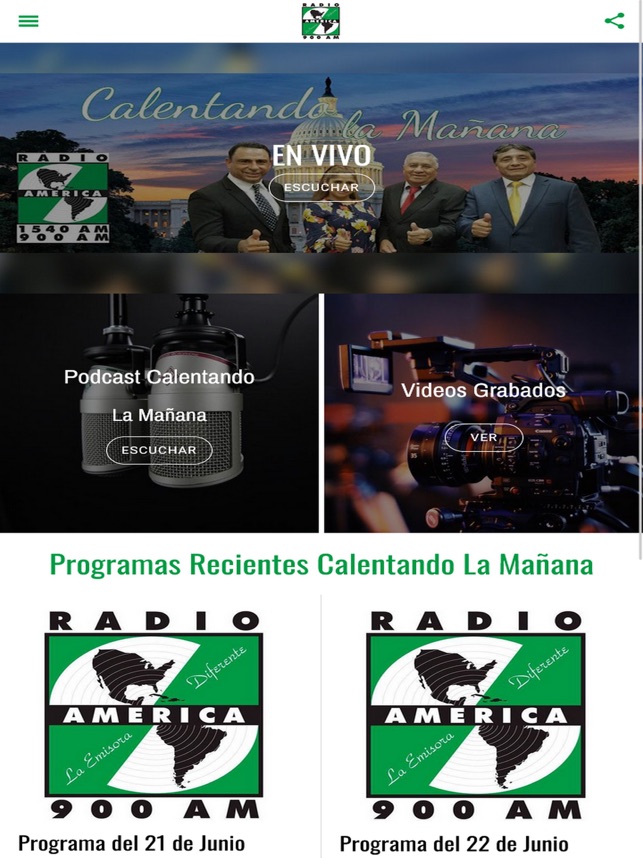 Radio America 900 im App Store